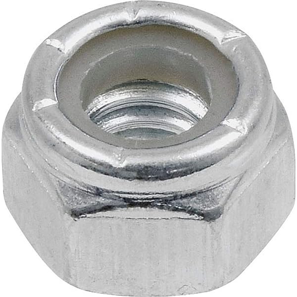 Picture of Brighton Best Br075180 7/16"-20 Gr.C All Metal Hex Locknuts Zinc & Wax Cr+3 (Taiwan)